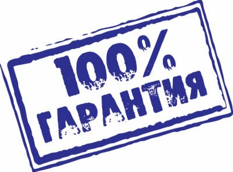 100% гарантия результата